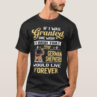 Camiseta 34 Si me concedieran un deseo deseo que mi alemán