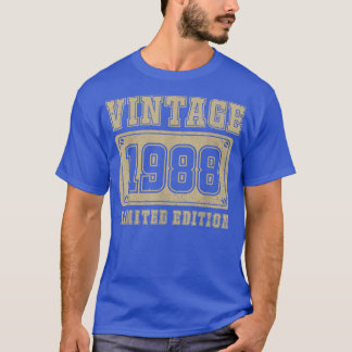 Camiseta 34 Years Old Vintage 1988 Limited Edition 34th Bir