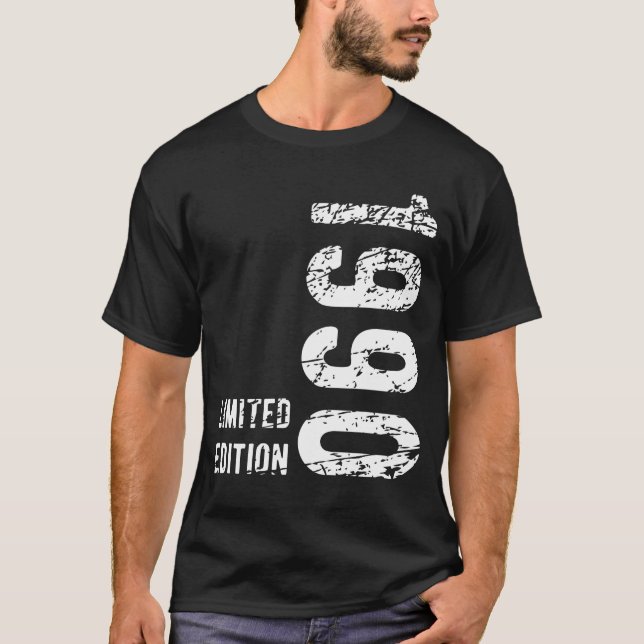 Camiseta 34th Birthday Gift 1990 Edición limitada 34 años (Anverso)