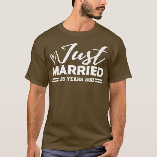 Camiseta 35º aniversario Boda 35 años 1