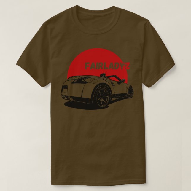 Camiseta 350z cabrio (Diseño del anverso)