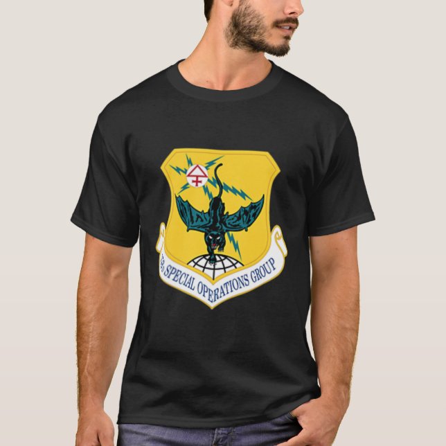 Camiseta 353ª Fuerza Militar del Grupo de Operaciones Espec (Anverso)