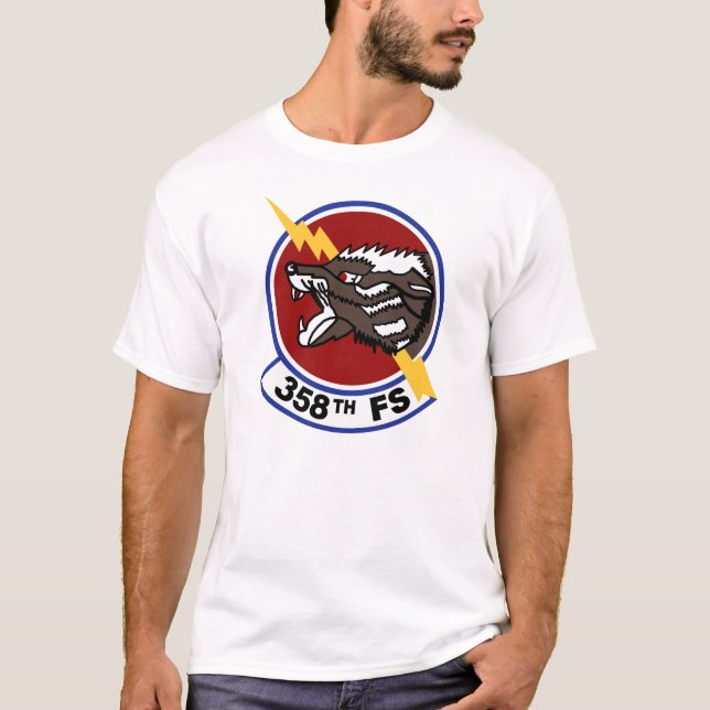 Camiseta 358o Escuadrilla que lucha (Anverso)