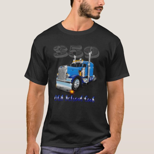 Camiseta 359 Peterbilt doodle Classic (Anverso)