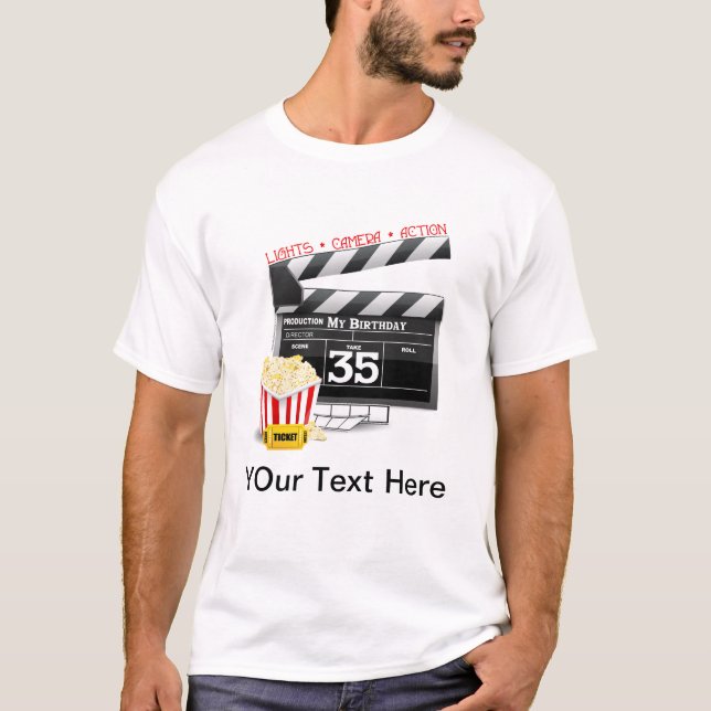 Camiseta 35.º Fiesta de cine de Hollywood (Anverso)