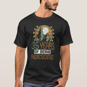 Camiseta 35 años 35 cumpleaños 18