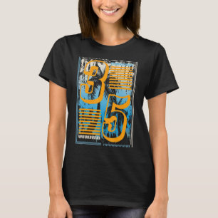 Camiseta 35 años de edad 35º cumpleaños 1