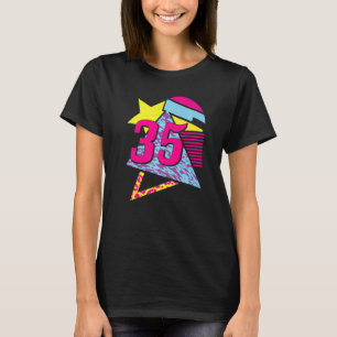 Camiseta 35 años de edad cumpleaños número 4