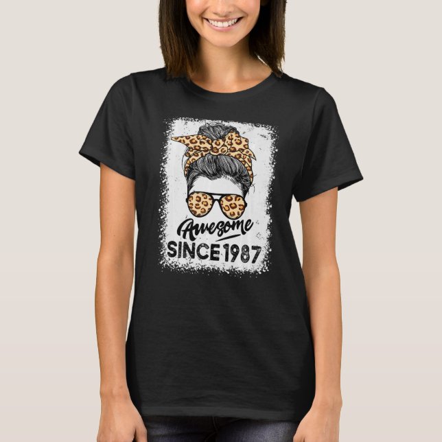 Camiseta 35 años de edad increíble desde 1987 35º cumpleaño (Anverso)