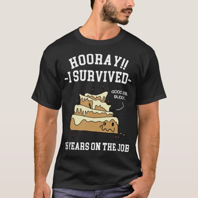 Camiseta 35 años en el 35º Aniversario del Trabajo (Anverso)
