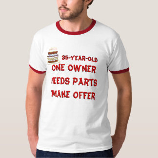 Camiseta 35 años. Un propietario. Necesita partes. Hacer of
