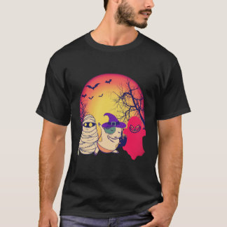 Camiseta 35 Cobaya de Halloween Calabaza