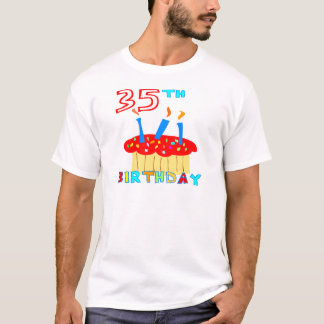 Camiseta 35 cumpleaños