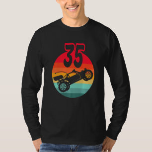 Camiseta 35 Cumpleaños I Juego de Carreras I Control remoto