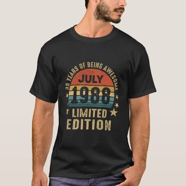 Camiseta 35 De Julio De 1988 35ª (Anverso)
