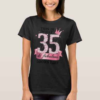 Camiseta 35 y Fabuloso Grupo Fiesta Blanco Rosa Candid Phot
