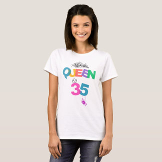 Camiseta 35th Birthday Queen Shirt