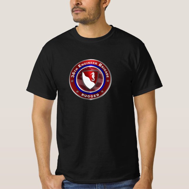 Camiseta 36ª Brigada de Ingenieros “Rugged” (Anverso)