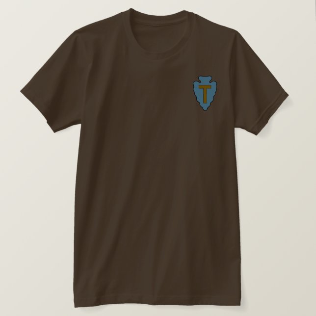 Camiseta 36ª División de Infantería del Ejército (Anverso del diseño)