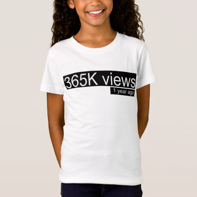 Camiseta 365.000 visitas hace un año (Anverso)
