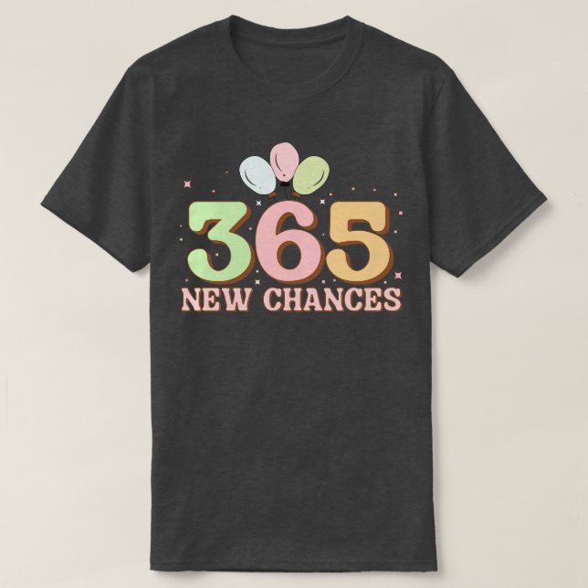 Camiseta 365 nuevas posibilidades (Diseño del anverso)