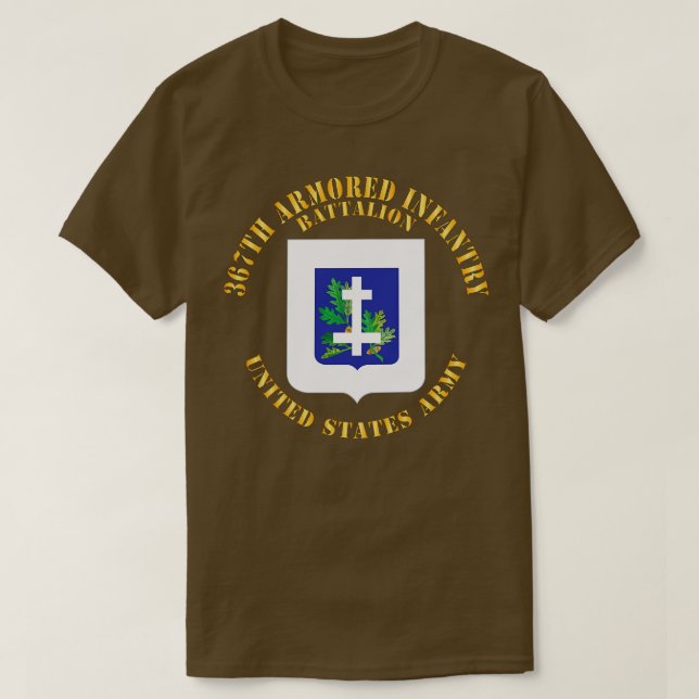 Camiseta 367º Batallón de Infantería Armado DUI X (Diseño del anverso)
