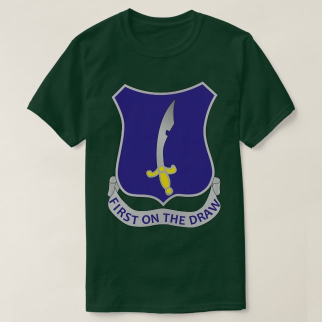 Camiseta 369º Regimiento De Infantería Primero Dibuja Dos T (Diseño del anverso)