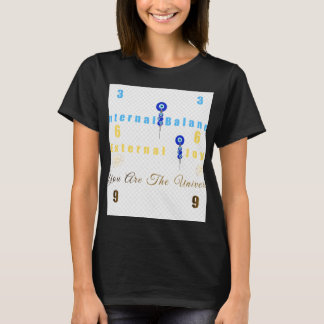 Camiseta "369: Equilibrio interno, alegría externa, eres el