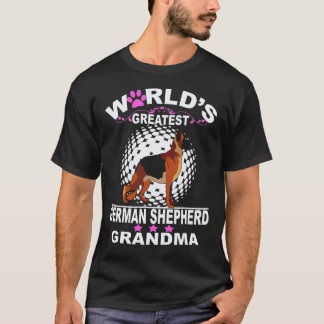 Camiseta 36 Abuela alemana pastor alemán más grande del mun
