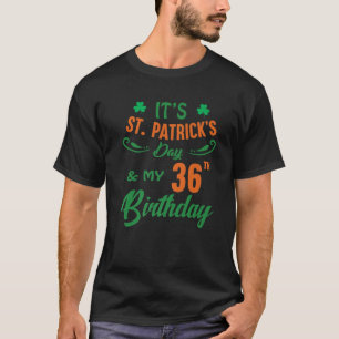 Camiseta 36 Aniversario de San Patricio Fiesta Hombres Muje