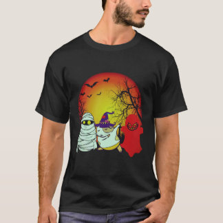 Camiseta 36 Cobaya de Halloween Calabaza