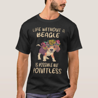 Camiseta 36 La vida sin un Beagle