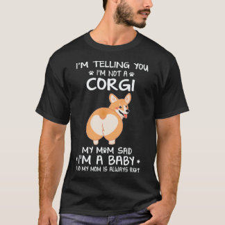 Camiseta 36 Te digo que no soy un Corgi