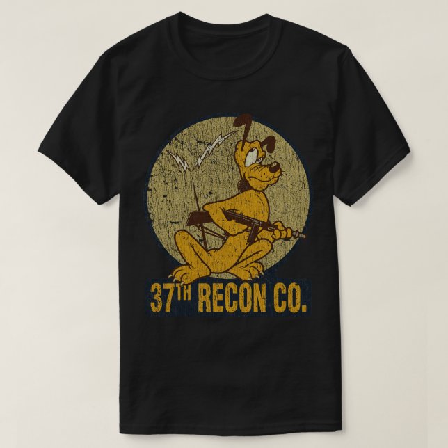 Camiseta 37.ª Recon Co 1942 (Diseño del anverso)