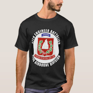 Camiseta 37.º Batallón de Ingenieros 82ª División Aérea Vet