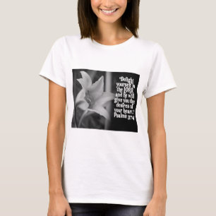 CAMISETA 37:4 PREFERIDO DEL SALMO DE LA ESCRITURA DE LA