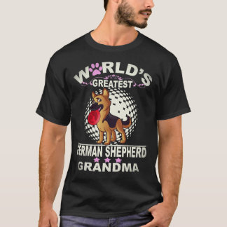 Camiseta 37 Abuela alemana pastor alemán más grande del mun