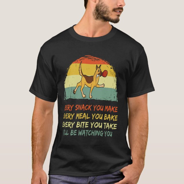 Camiseta 37 Cada Snack Que Hagas... Te Estaré Observando G (Anverso)