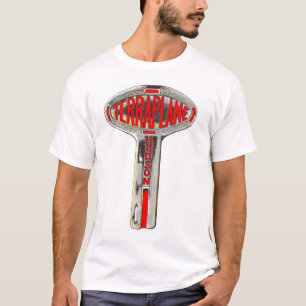 Camiseta 37 logotipos de Terraplane/camisa del coche