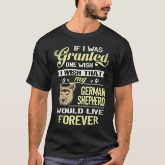 Camiseta 37 Si me concedieran un deseo deseo que mi alemán