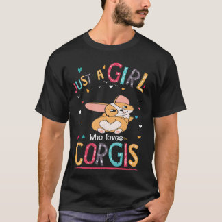 Camiseta 37 Solo Una Chica Que Ama Corgi