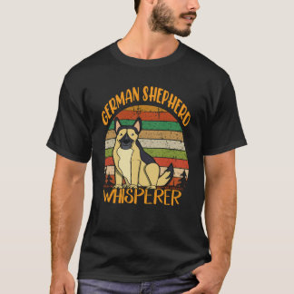 Camiseta 37 Susurrador de pastor alemán Pastor alemán alemá
