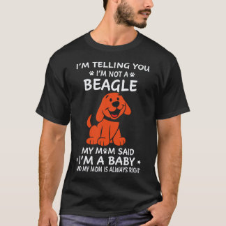 Camiseta 37 Te digo que no soy un Beagle