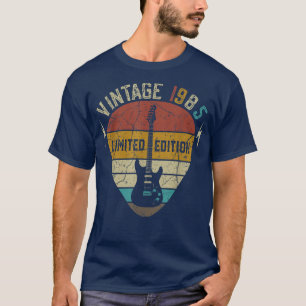 Camiseta 37 Years Old Vintage 1985 Limited Edition 37th Bir