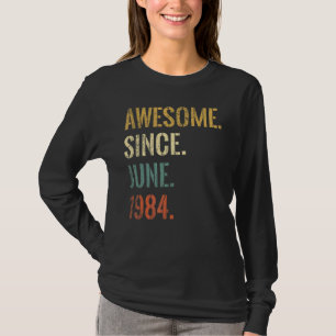 Camiseta 38º cumpleaños de 38 años de edad increíble desde