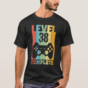 Camiseta 38º Nacimiento Mujeres Hombres Nivel 38 Años 1984