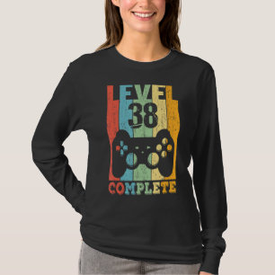 Camiseta 38º Nacimiento Mujeres Hombres Nivel 38 Años 1984