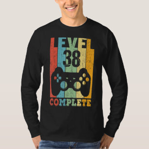 Camiseta 38º Nacimiento Mujeres Hombres Nivel 38 Años 1984