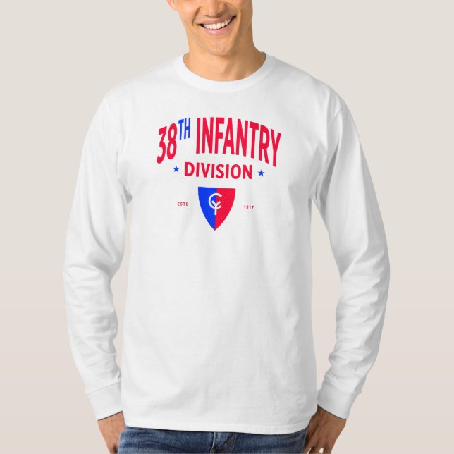 Camiseta 38.ª División de Infantería - Largo Ejército de lo (Anverso)