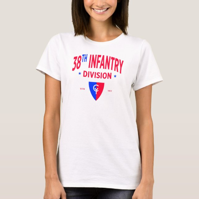 Camiseta 38.ª División de Infantería - Mujeres militares de (Anverso)